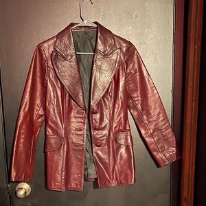 Vintage leather jacket
